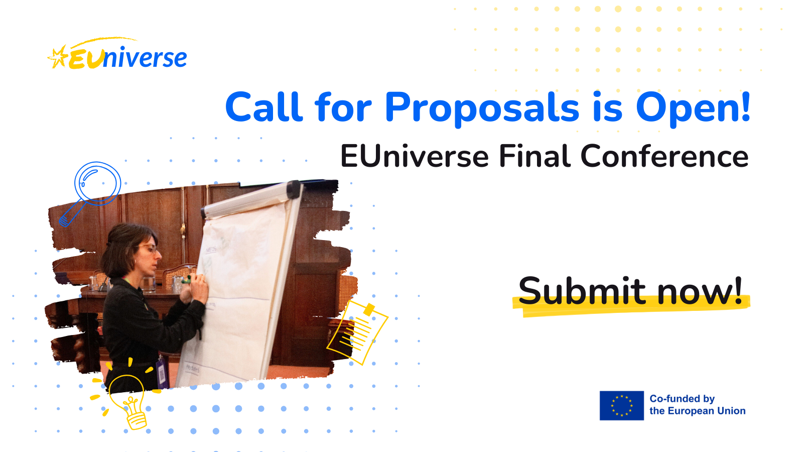 news cover for the conference open call